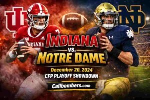 Indiana Hoosiers Football Vs Notre Dame Fighting Irish Football Stats